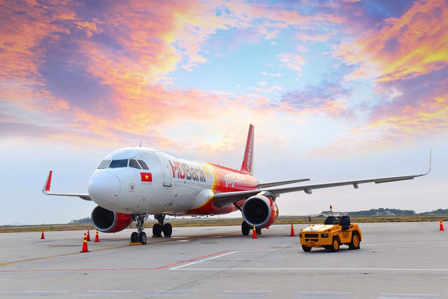 Máy bay Vietjet Air