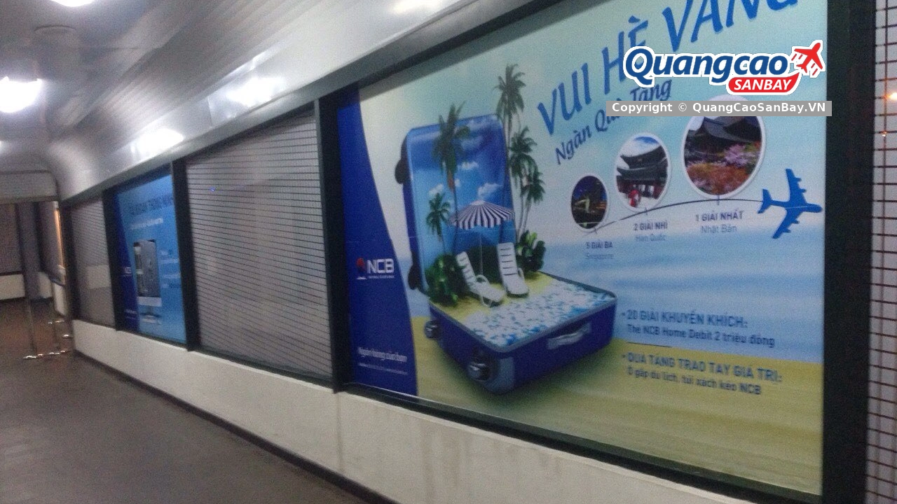 Chiến dịch quảng cáo OOH sân bay Nội Bài của NCB: Nâng tầm thương hiệu tại khu vực ‘vàng’ – Update 05-2025