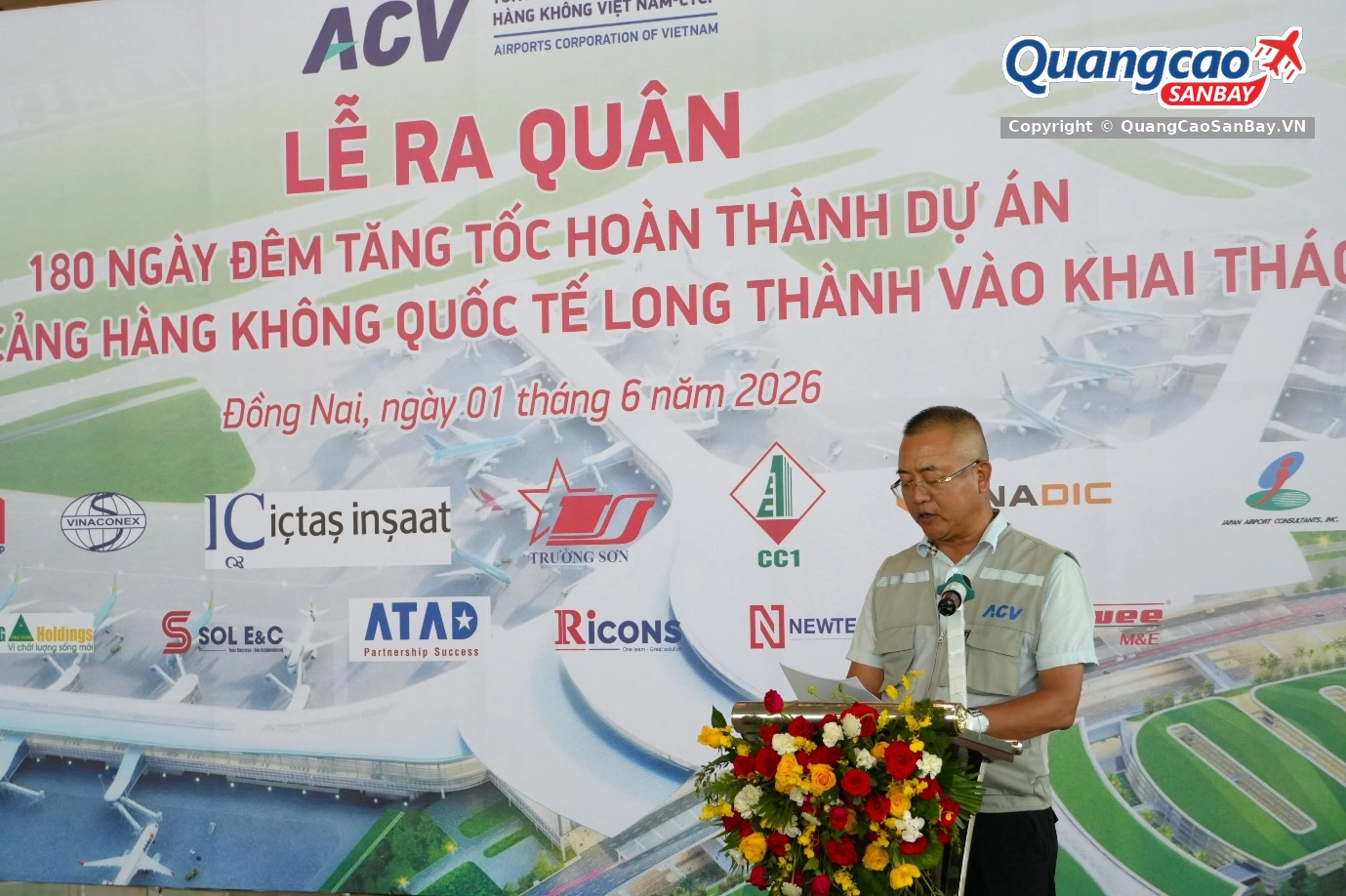 Tiến độ xây dựng nhà ga hành khách Sân bay Long Thành